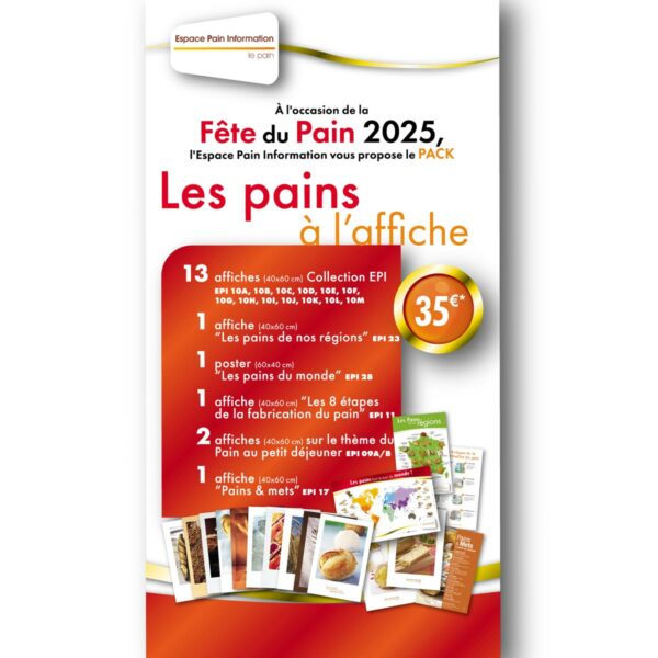 PACK<br>Les pains à l'affiche